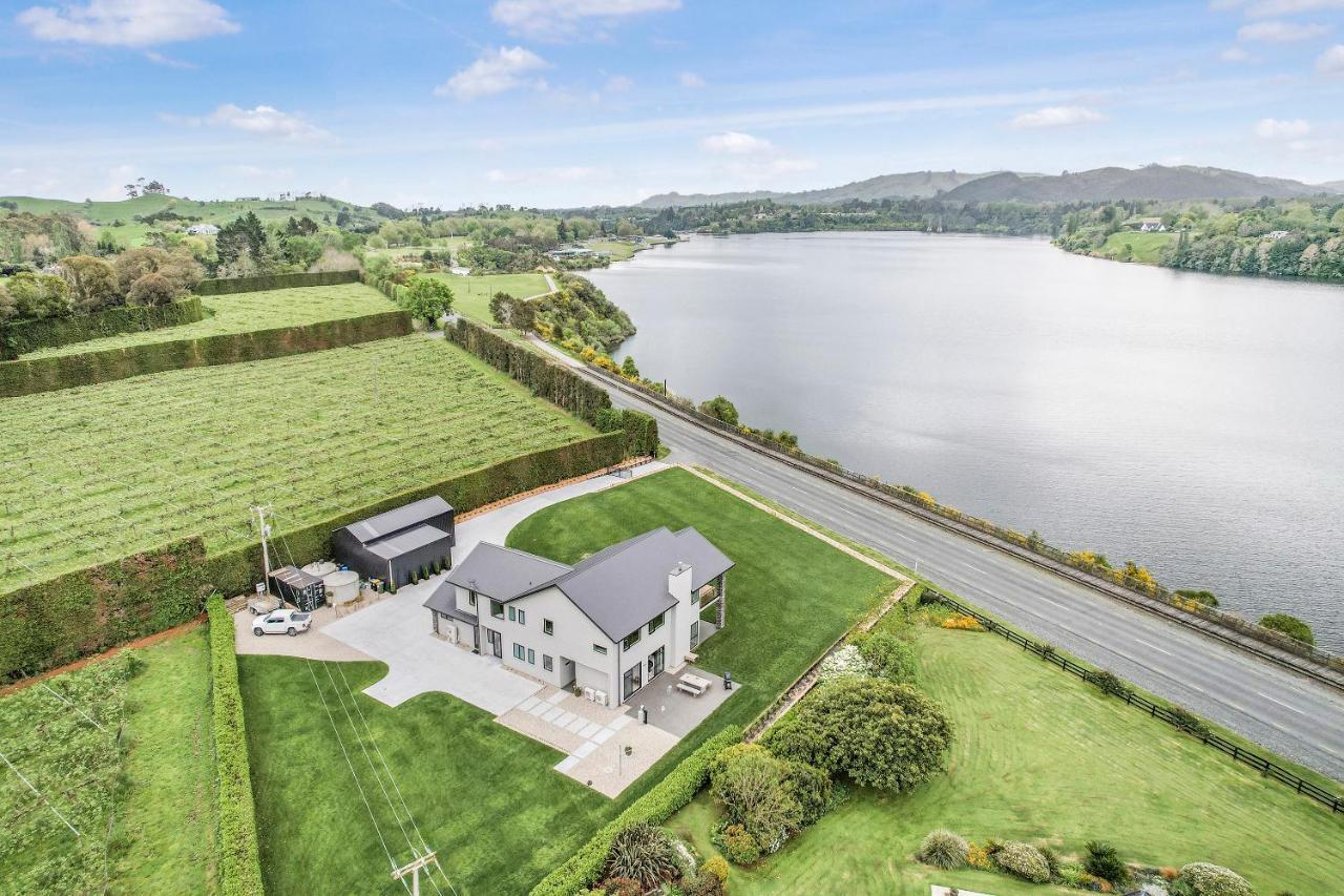 Lakeside Karapiro Downstairs Apartment Cambridge Exterior foto